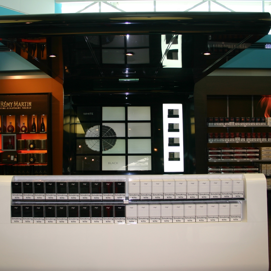 LED Flatlight, Travel Retail, TR, Aluflex, LED Panel, Flächenlicht, LED