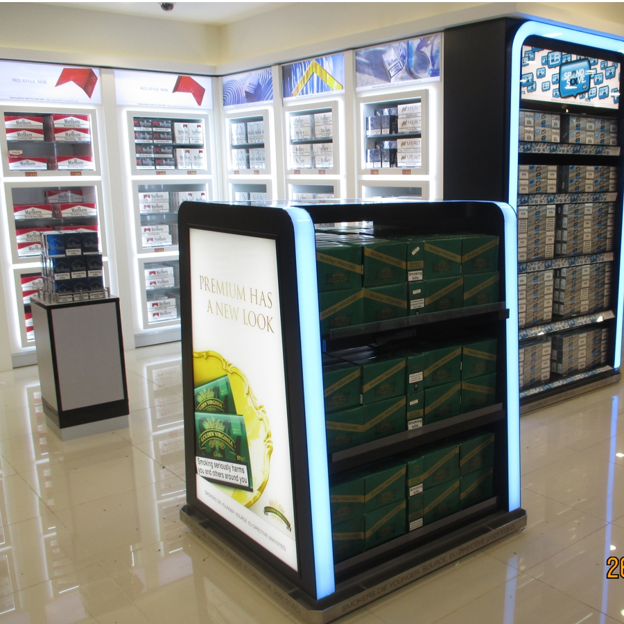 LED Flatlight, Travel Retail, TR, Aluflex, LED Panel, Flächenlicht, LED