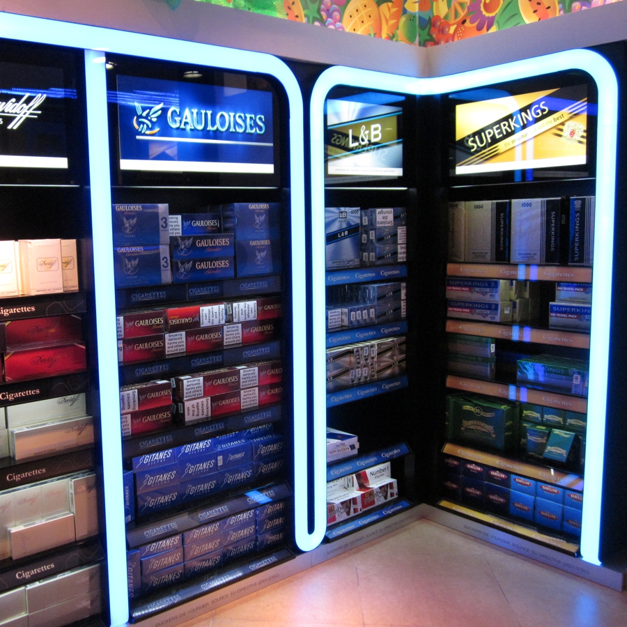 LED Flatlight, Travel Retail, TR, Aluflex, LED Panel, Flächenlicht, LED