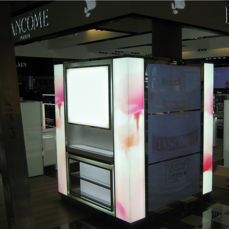 LED Flatlight, Travel Retail, TR, Aluflex, LED Panel, Flächenlicht, LED