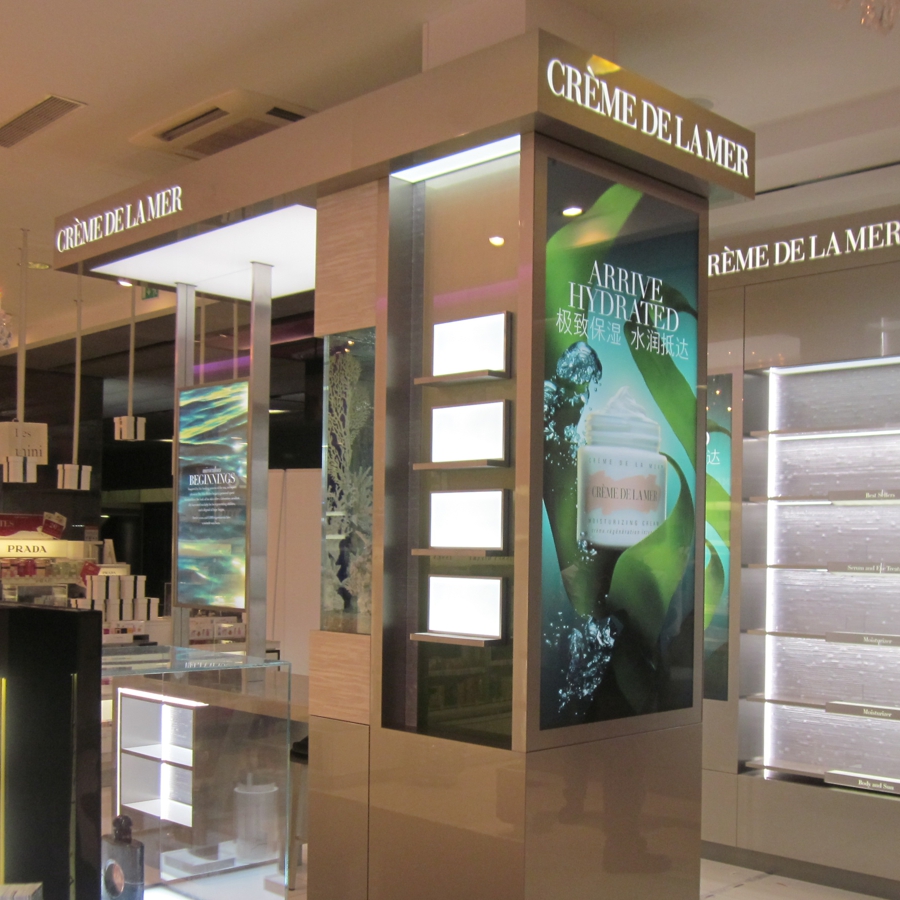 LED Flatlight, Travel Retail, TR, Aluflex, LED Panel, Flächenlicht, LED